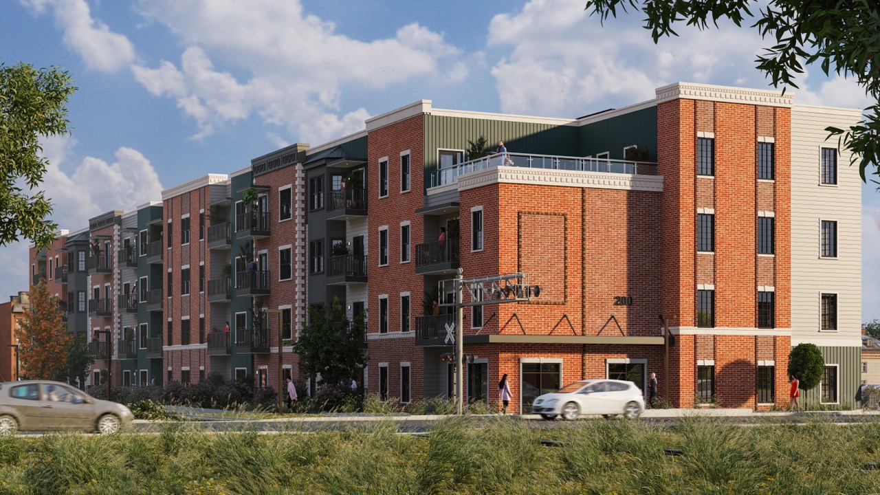 Ironwood Apartments main entrance